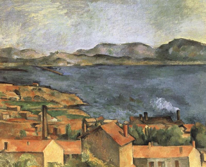 Paul Cezanne Marseilles Bay oil painting image